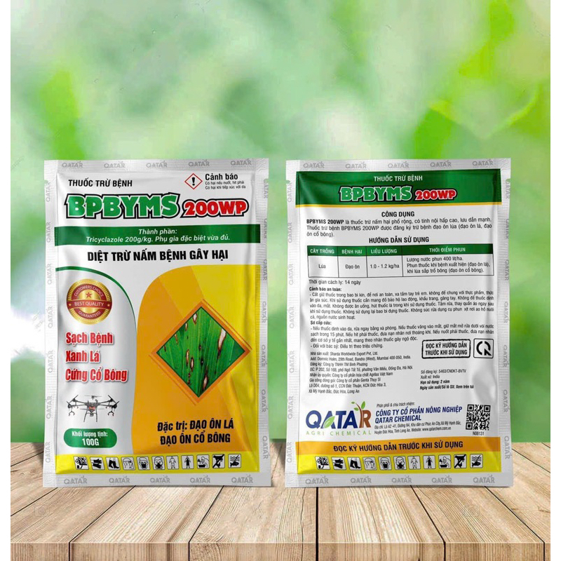 Đạo ôn lá-Đạo ôn cổ bông 100gr