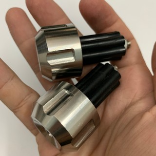 Cặp gù tay lái INOX 304 Phay 5 cạnh Salaya gắn các loại xe máy,Winner,Exciter,Wave,Sirius....