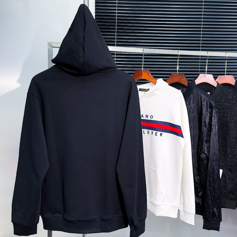 Áo Hoodie Tomy In Trước Ngực 3 Sọc Mũ Trùm Đầu - Áo Nỉ Hoodie Nam Nữ Chất Nỉ Hot Trend 2023