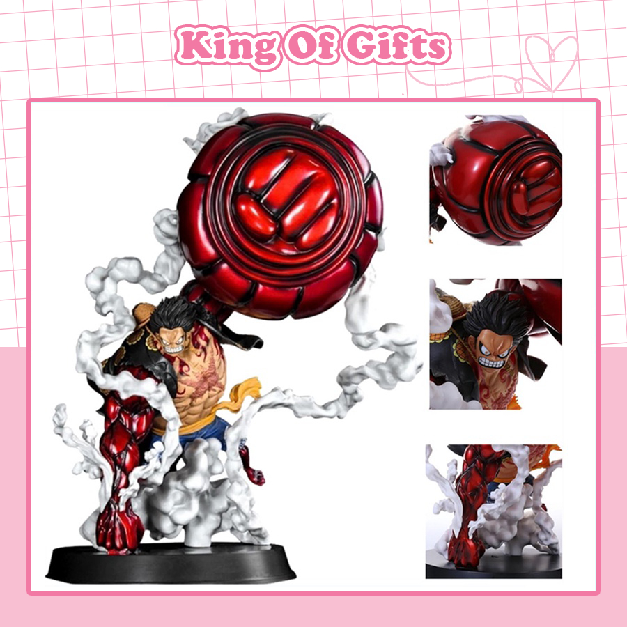 Mô hình One Piece Luffy gear 4 snake man Cao 25cm hàng cao cấp , figure mô hình anmie King of gifts