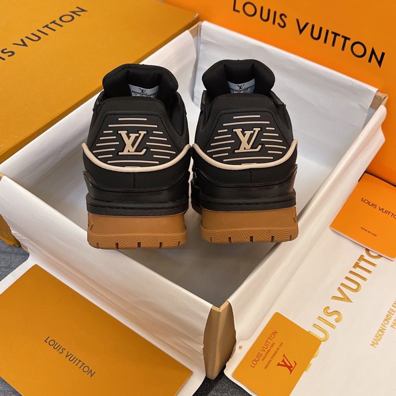 Giày L.V Luxury phiên bản black cá tính 36-44