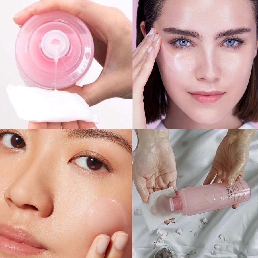 Toner Nước Hoa Hồng Lancome Tonique Confort 400ML