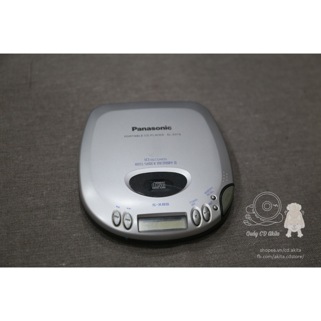 Máy nghe đĩa CD Panasonic SL-S310