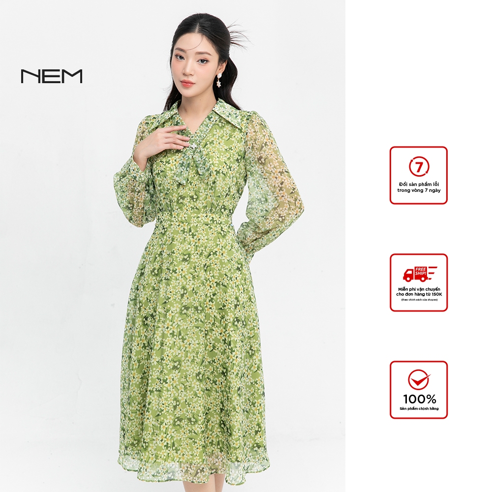 Đầm nữ thiết kế cao cấp NEM Fashion 40922 giá tốt