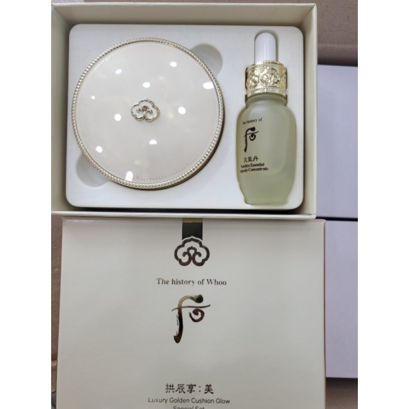 PHẤN NƯỚC WHOO LUXURY GOLDEN CUSHION GLOW SPF 50/+++