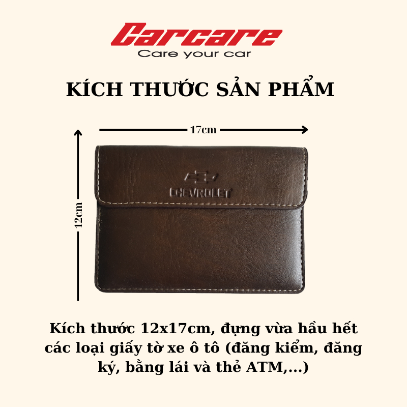 Ví Da Đăng Kiểm Đựng Giấy Tờ Ô to Logo theo hãng HÀNG ĐẸP LOẠI 1