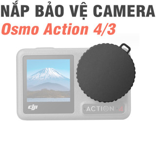 Nắp bảo vệ Lens DJI osmo action 4 bằng nhựa dẻo bảo vệ camera chống trầy xước