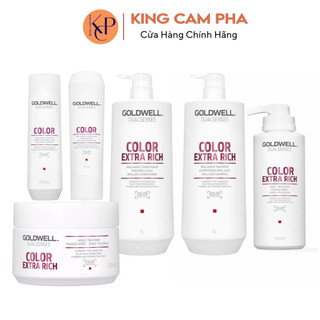 Dầu gội dầu xả hấp dầu xịt siêu dưỡng màu goldwell dualsenses color extra rich 250ml