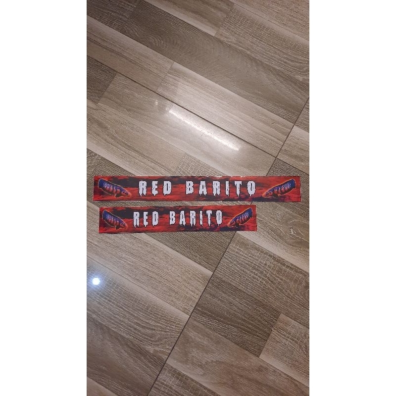 Decal trang trí hồ lóc