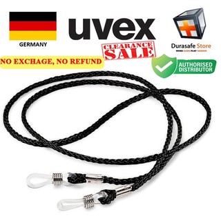 Dây giữ kính UVEX 9959002 Spectacle Neck Cord with Universal Attachment Black Dùng Cho Mọi Gọng Kính