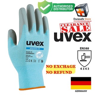 GĂNG TAY CHỐNG CẮT UVEX PHYNOMIC 60080 CẤP ĐỘ 3 SIÊU NHẸ SIZE 7/XS -> 12/XXL