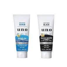 Sữa Rửa Mặt Shiseido Uno Whip Wash kiêm dâu/ sáng da/mát lạnh 130g
