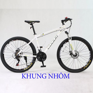 xe đạp thể thao địa hình ngoài trời Coolki khung nhôm 21 tốc độ đề simano xe tập thể dục buổi sáng bánh 26 inh
