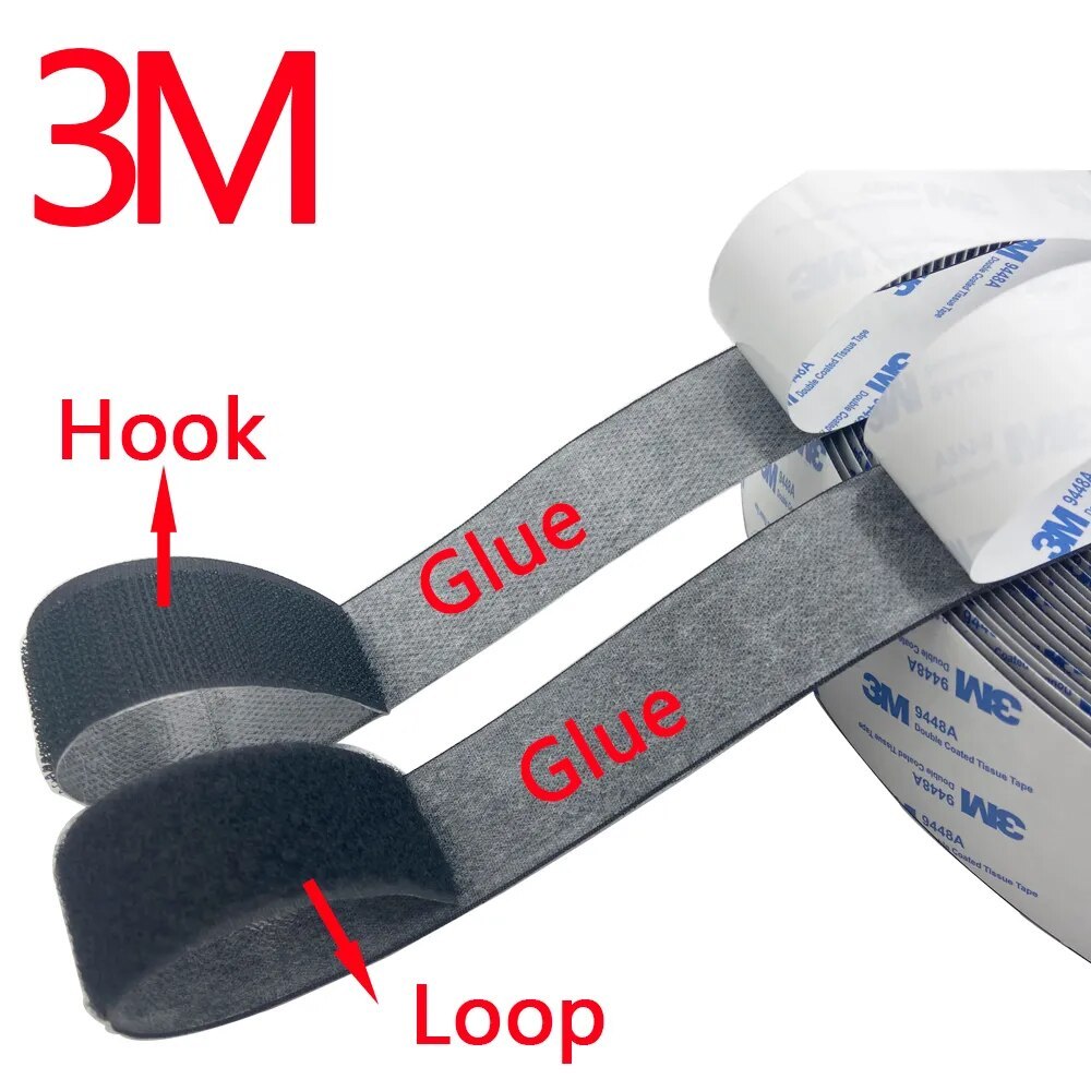 Băng nhám dính , Velcro Dán Xé/băng dính gai CÓ KEO SẴN