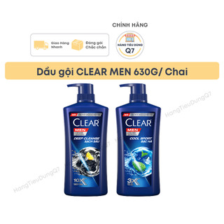 Dầu gội clear men sạch sâu 630g