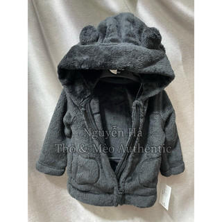Áo khoác lông bé trai,bé gái sz 6/9m