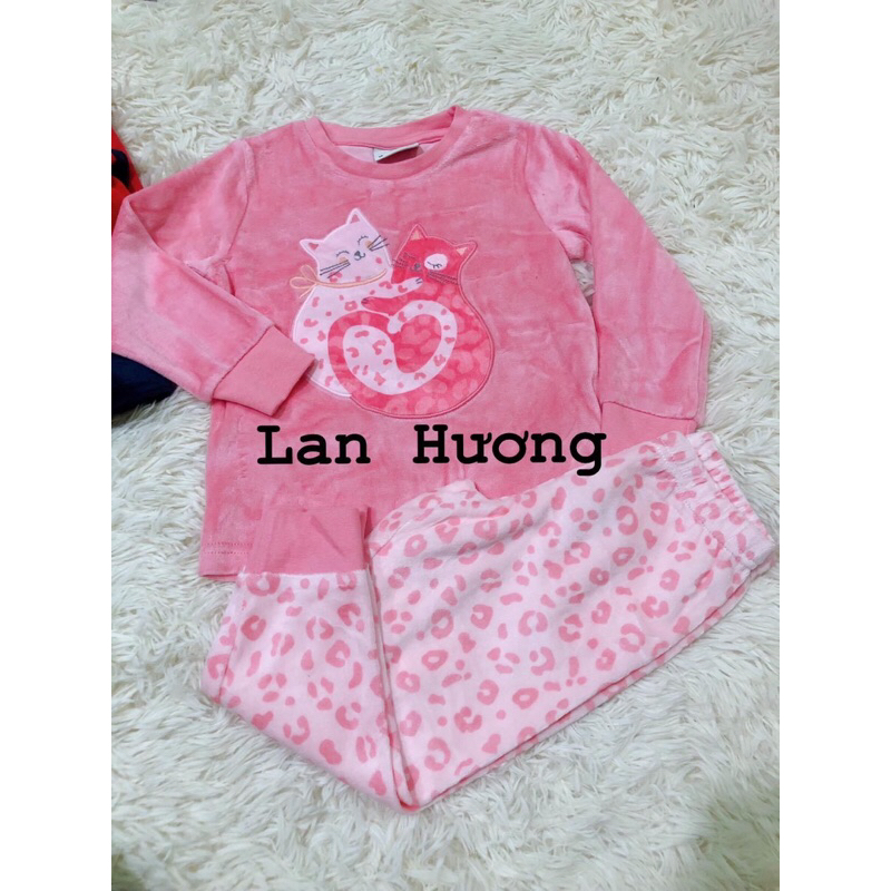 SET bộ nỉ nhung bé trai bé gái dư xịn