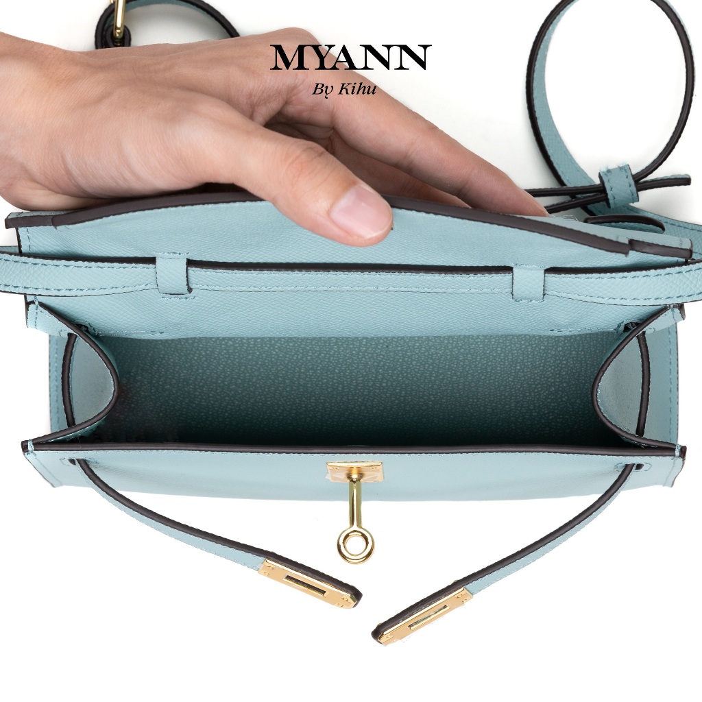 Túi dạ hội Myann Pochette đeo chéo nữ Myann khóa kéo thời trang hot trend