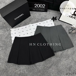  Chân váy ngắn xếp ly to basic HQ Mía QCCC QCL1 CV0122 #2577 