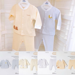 Bộ nỉ mỏng NOUS size sơ sinh