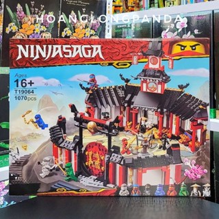 [Ninja] Lắp ráp NINJASAGA T19064 | 70670 Monastery Of Spinjtzu 19064 06098 11165 | 1070 chi tiết