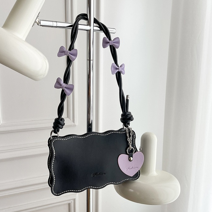 Túi tự đan S&B HANDMADE đeo vai da pu thắt nơ dây xoắn xinh xắn làm quà  bạn gái ý nghĩa