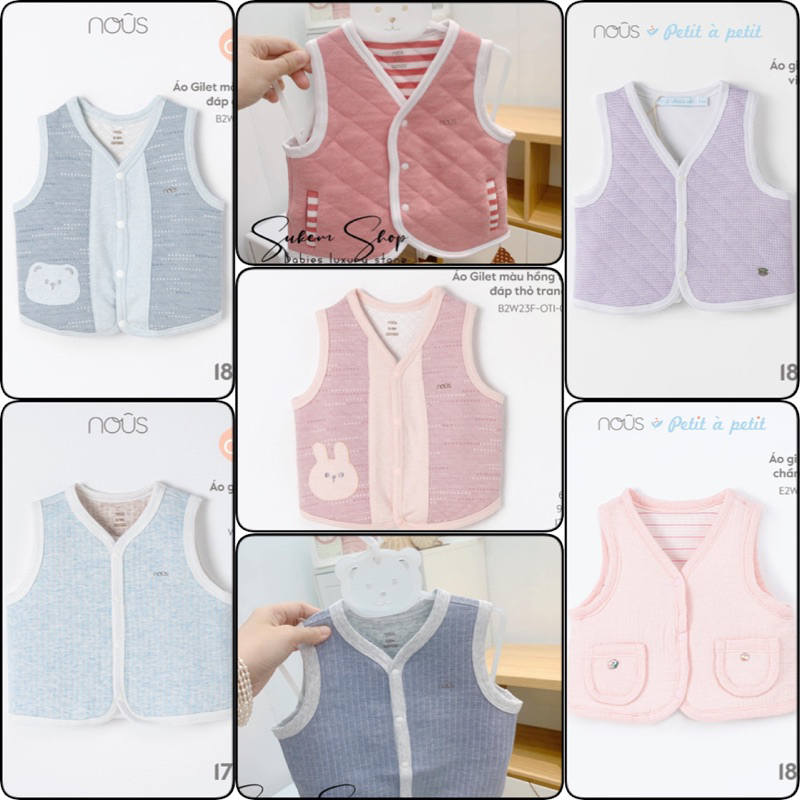 Gile Nous trần bông mềm mại các mẫu