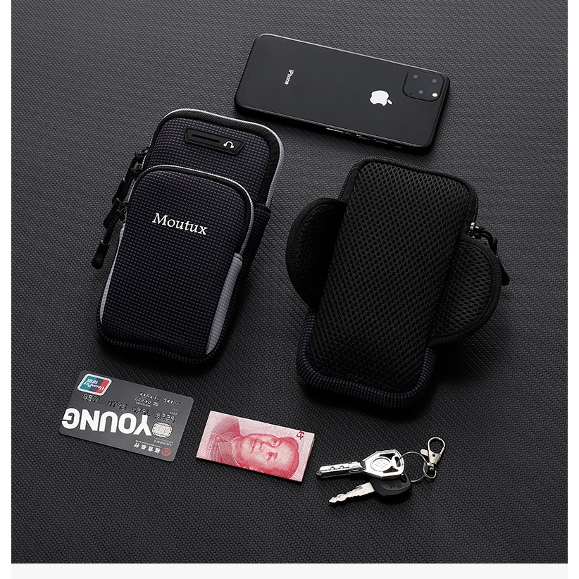 Túi Đeo Cánh Tay Đựng Điện Thoại Chạy Bộ, Tập Gym, Tập Thể Thao Cao Cấp - Đai Đeo Cánh Tay Đựng Điện Thoại Chống Nước