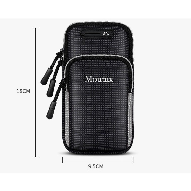 Túi Đeo Cánh Tay Đựng Điện Thoại Chạy Bộ, Tập Gym, Tập Thể Thao Cao Cấp - Đai Đeo Cánh Tay Đựng Điện Thoại Chống Nước