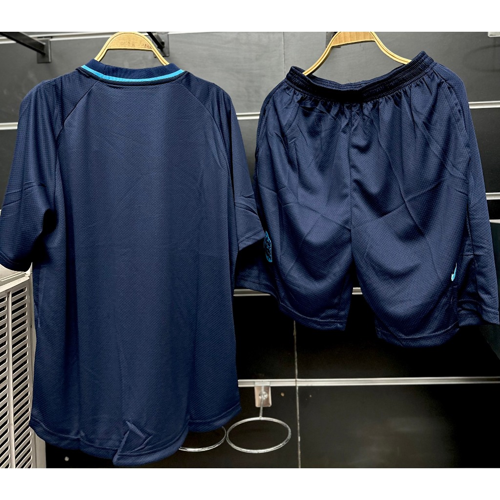 Set bộ thể thao bóng đá nam nữ vải gai thái đt Anh England tập luyện có túi 2023