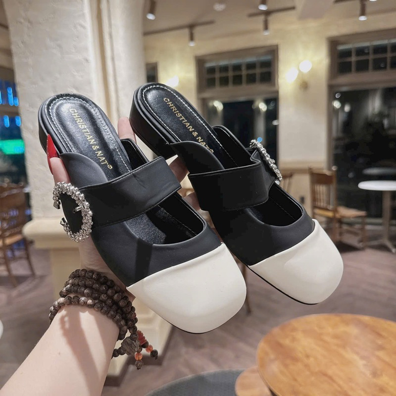 Giày sục khoá đâ cao cấp