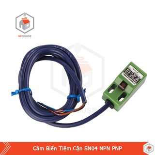 Cảm biến tiệm cận kim loại sn04 npn pnp