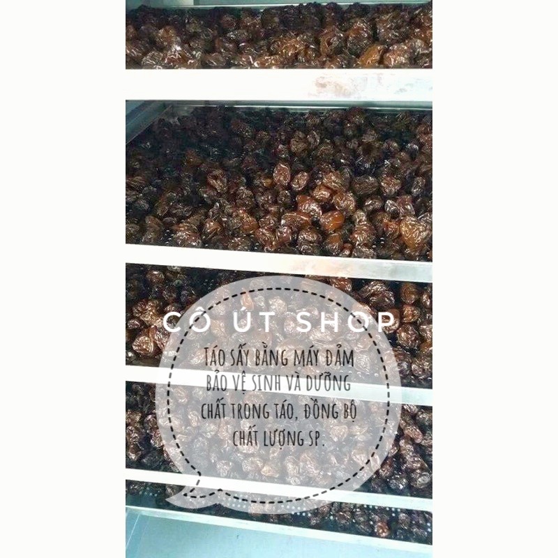 Táo Sấy Dẻo Tách Hạt Hàng Loại 1, 500g Táo sấy dẻo, 100% táo xanh Ninh Thuận chua ngọt dẻo ngon, không hóa chất