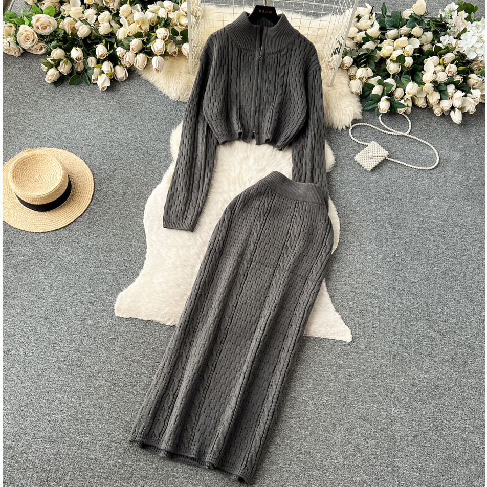 Set len nữ dáng dài siêu sang chảnh