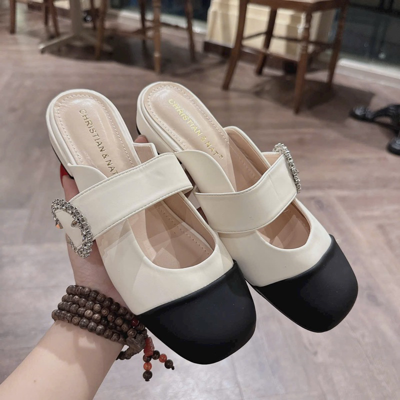 Giày sục khoá đâ cao cấp