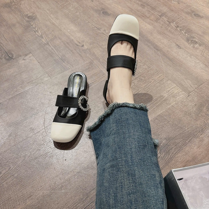 Giày sục khoá đâ cao cấp