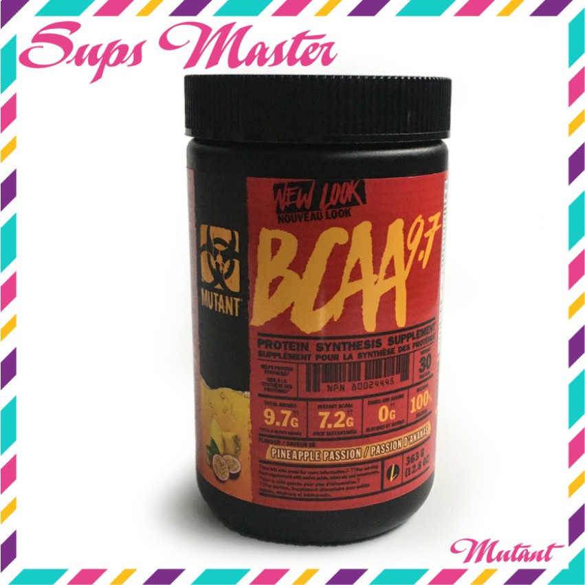 BCAA Mutant 9.7 30 lần dùng - Tăng sức bền phục hồi cơ sau tập luyện