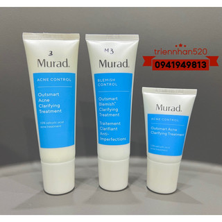 (Date mới 2025) Kem giảm mụn tầng sâu Murad Outsmart Acne Clarifying Treatment