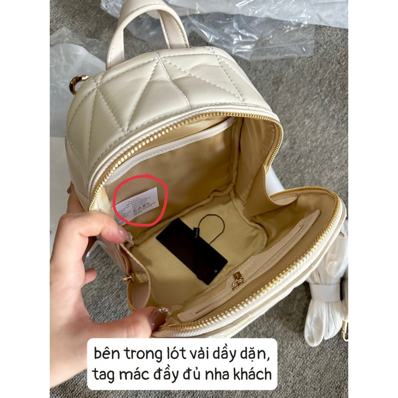 Balo pê-zô trần trám size 18 chuẩn xxuat sịn