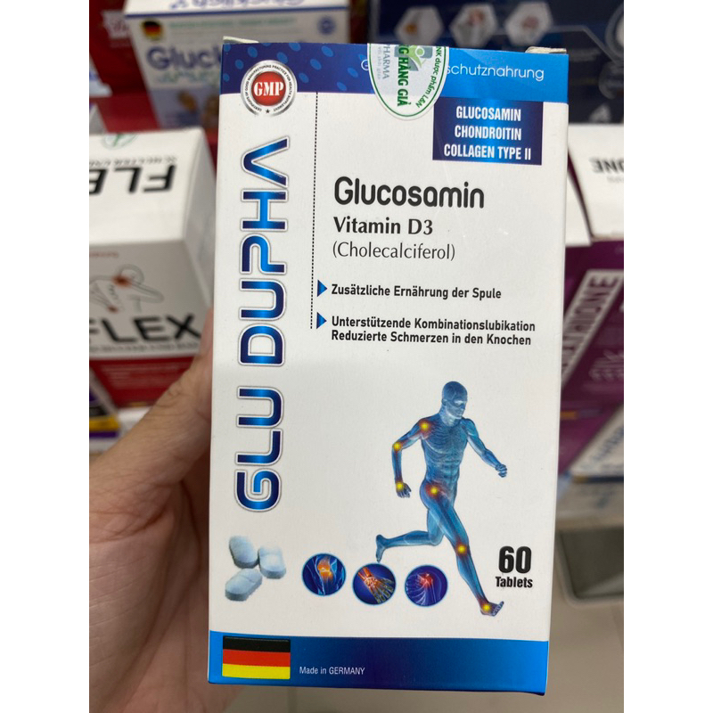 GLU DUPHA - Khô khớp, cứng khớp, đau mỏi xương khớp. Thoái hóa khớp.