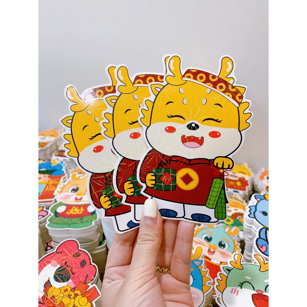Bao Lì Xì Chibi Tết 2024 Giáp Thìn Nhiều Mẫu PUKAPI