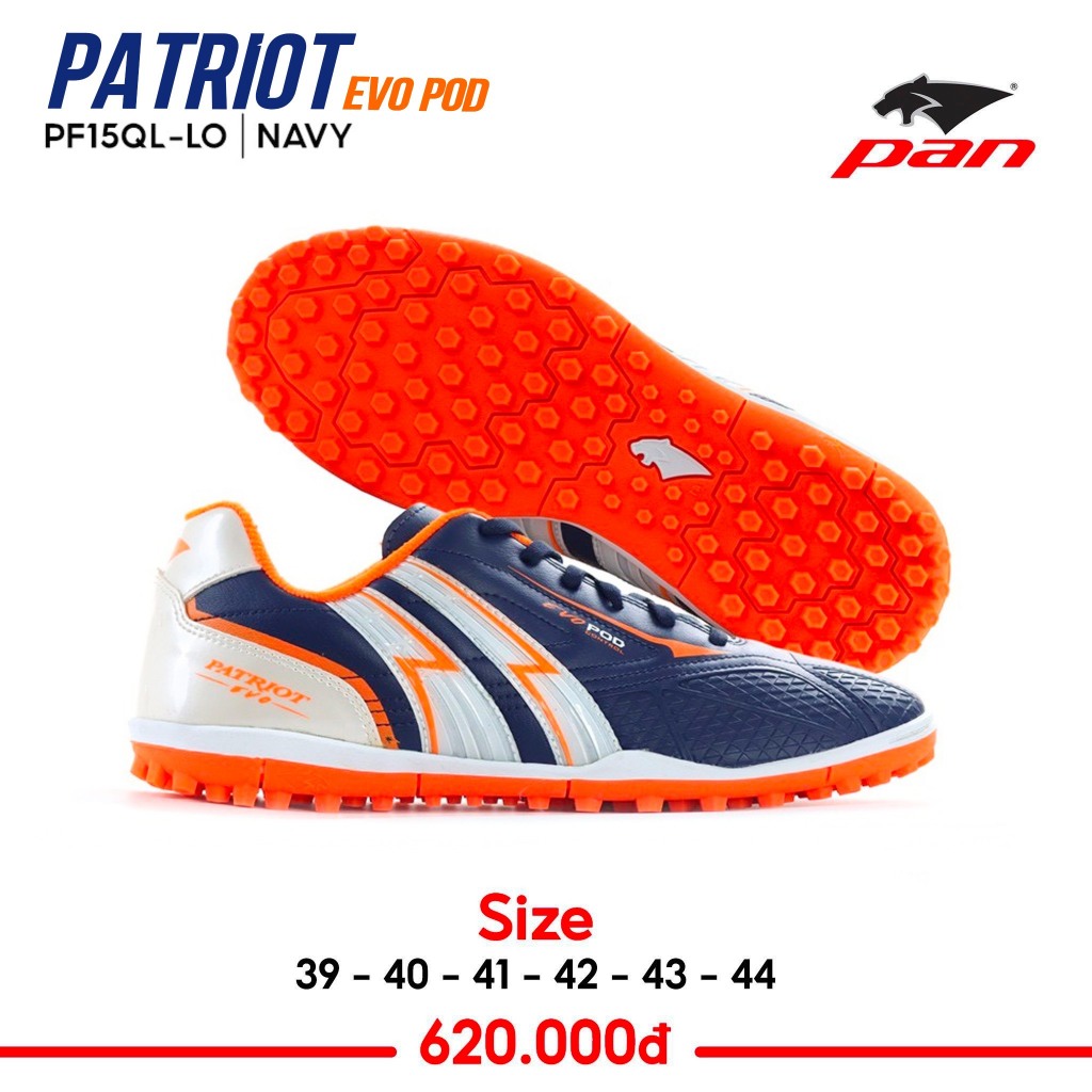 Giày Bóng Đá Pan Đế Đinh TF Thailand Chính Hãng Nhiều Mẫu Mới Cao Cấp FULL BOX