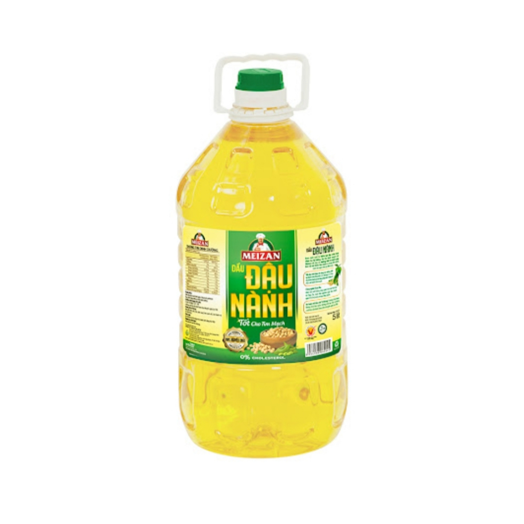 Chính hãng dầu đậu nành Meizan 5l date mới