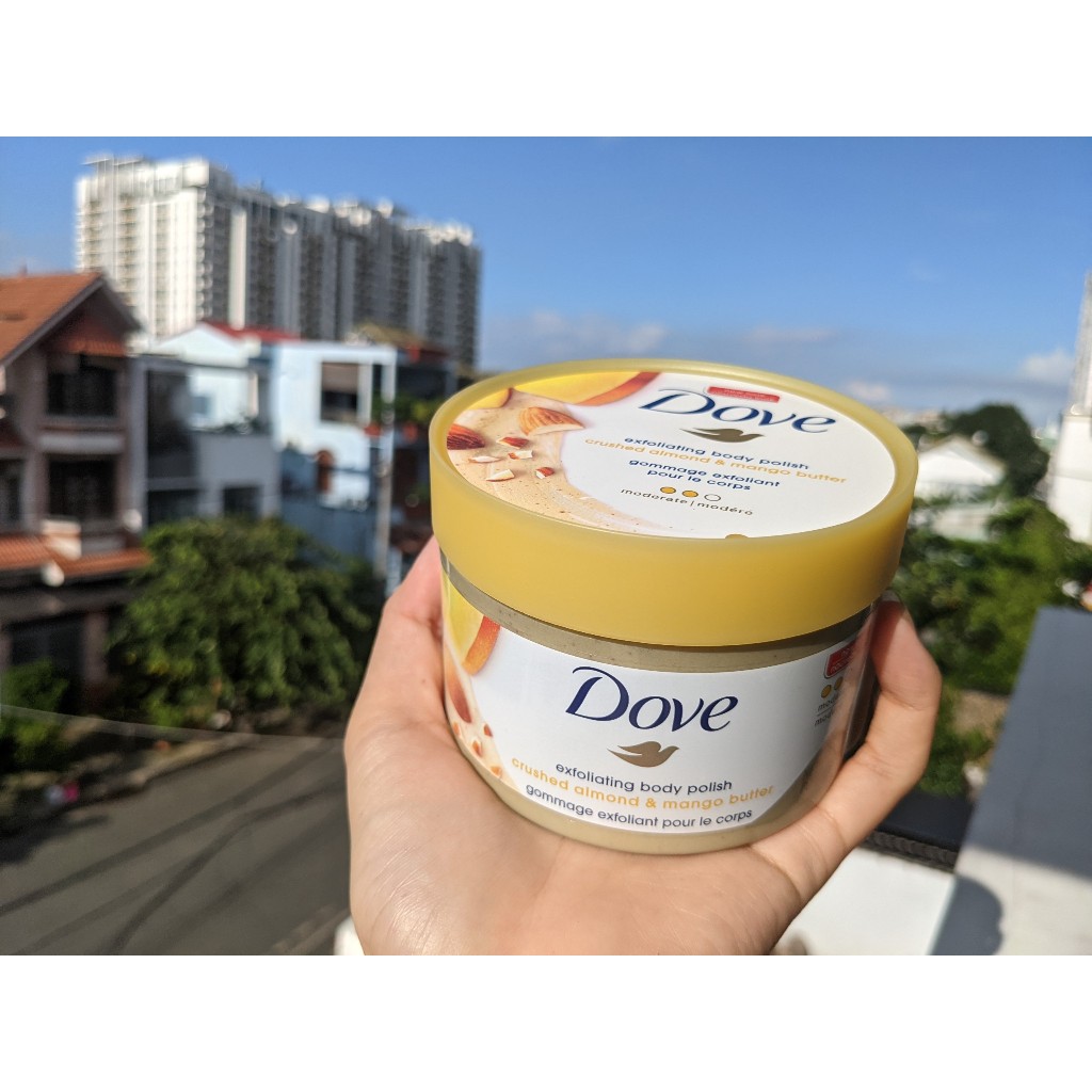 Tẩy Da Chết Toàn Thân, Tẩy da chết Body DOVE Exfoliating Body Polish 298g_Tín đồ skincare
