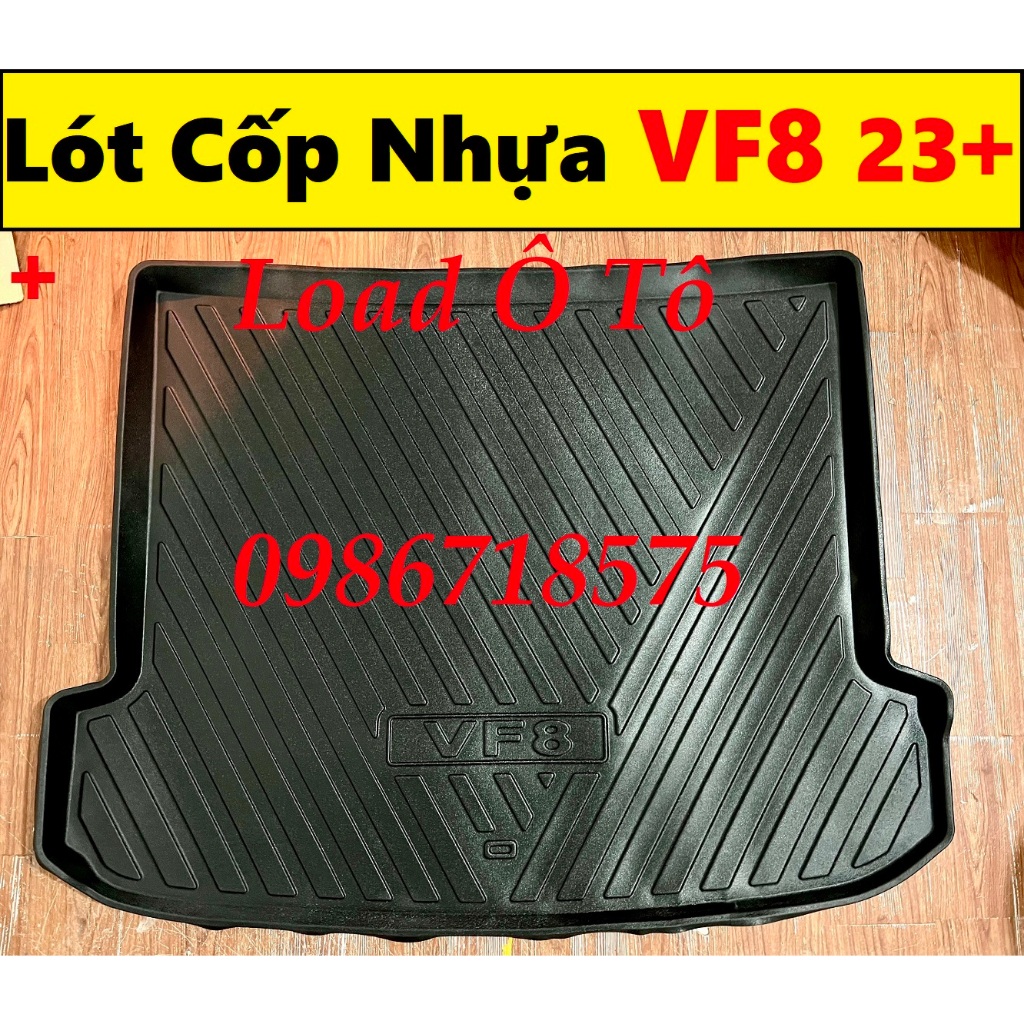 Lót Cốp Nhựa Dẻo Xe Vinfast VF8 2022-2023 Mẫu Nhựa Dẻo TPO Cao Cấp