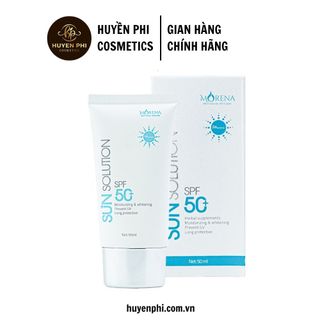 Kem chống nắng spf50+ dưỡng ẩm trắng da