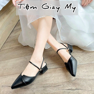 Sandal mũi nhọn/ Dép sục mũi nhọn 2p đi 2 kiểu cực xinh