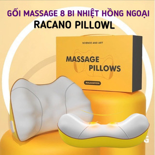 Gối massage toàn thân, gối massage ccoor vai gáy gối massage hồng ngoại 20 bi cao cấp hỗ trợ mát xa toàn thân