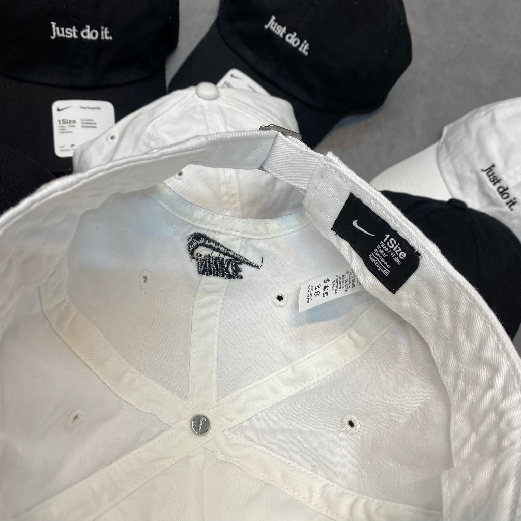 Nón Nike Sportswear Heritage86 Adjustable Hat CQ9512-100 * Nón/Mũ Nike Chính Hãng Nhập Khẩu Full Tem Tag