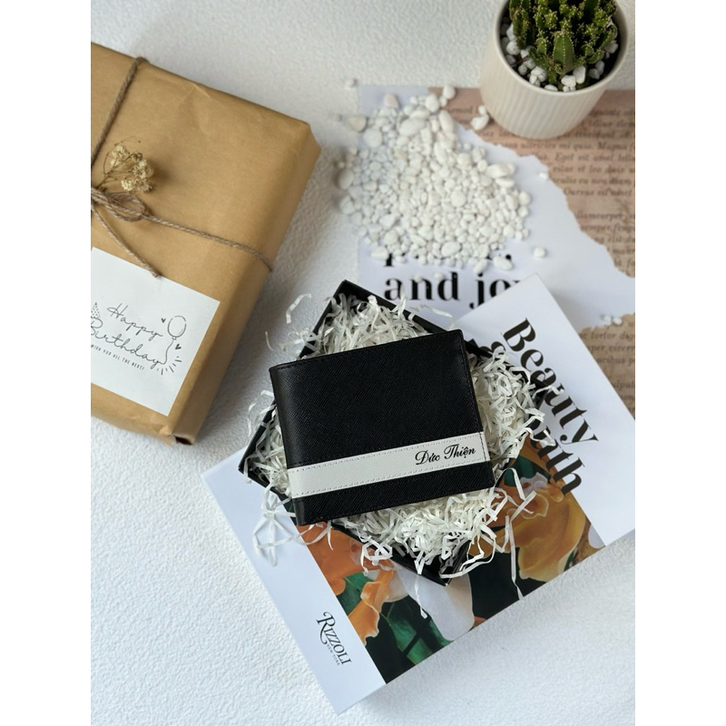 Ví Cosmos khắc tên theo yêu cầu BH 12 tháng